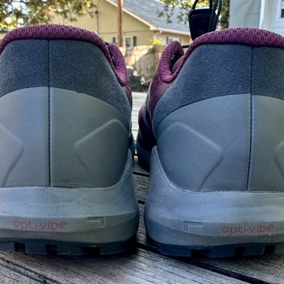 SALOMON SENSE RIDE 4 - SIZE 7 W's - COLOR Wine Tasting / Quiet Shade / Ebony - Picture 4 of 9